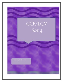Preview of GCF and LCM Song