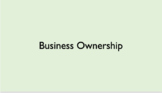 GCSE Business AQA - Business in the Real World
