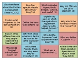 GCSE USA Depression and New Deal 1919-41 revision carousel