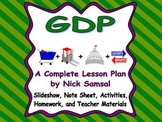 GDP (Gross Domestic Product) - Lesson Plan and Activities