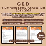 GED Exam Study Guide 2023-2024 - 200+ Practice Questions &