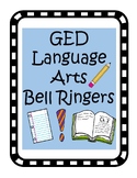 GED Language Arts (RLA) Bell Ringers