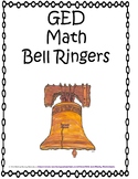 GED Math Bell Ringers