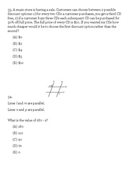 practice math questions for ged