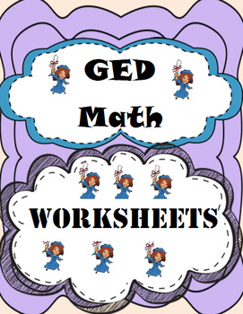 Preview of GED Math Worksheet Bundle