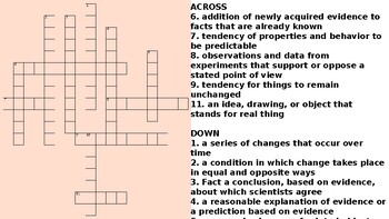 Preview of GED VOCABULARY 30 PLUS CROSSWORD PUZZLES