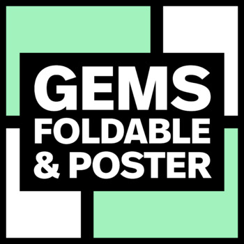 Preview of GEMS Order of Operations Poster & Foldable Bundle