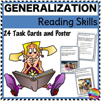 Preview of READING STRATEGIES TASKS FOR GENERALIZATION