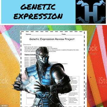 Preview of GENETIC EXPRESSION REVIEW PROJECT