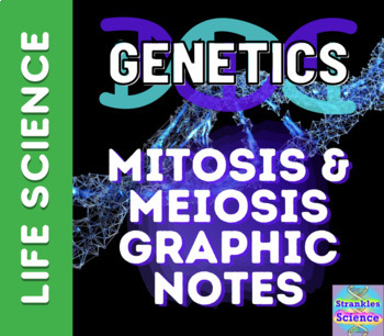 Preview of GENETICS: Mitosis and Meiosis Graphic Notes!