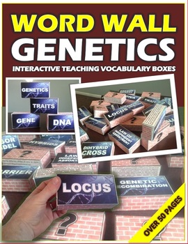 Preview of GENETICS: WORD WALL