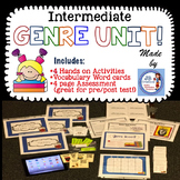 GENRE activity bundle for intermediate grades!  (3rd, 4th,