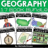 GEOGRAPHY BUNDLE-- Map Skills & Resources Adapted Books (U