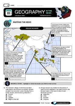 GEOGRAPHY IN THE NEWS Weekly Quiz 22 January 2024 By GeographyFocus   Original 10927209 1 