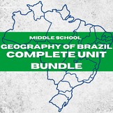 GEOGRAPHY OF BRAZIL GUIDED READING BUNDLE
