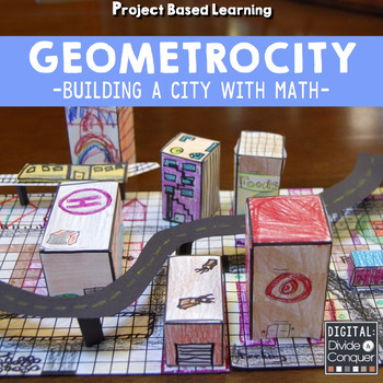 Preview of Project Based Learning: Geometrocity! A Math PBL