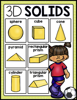 3D SOLIDS AND GEOMETRY: MATH ACTIVITIES FOR PRESCHOOL, PREK AND