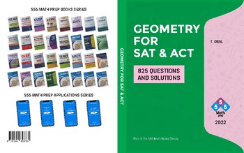 Preview of GEOMETRY  FOR SAT AND ACT ( 825 QUESTION WITH SOLUTION)