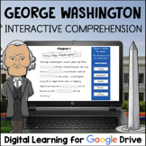 GEORGE WASHINGTON Interactive Reading Comprehension Digita