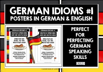 Preview of GERMAN IDIOMS POSTERS #1