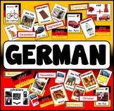 GERMAN RESOURCES display posters flashcards colours food a