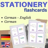 GERMAN classroom items flashcards