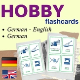 GERMAN hobby flashcards