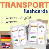 GERMAN transportation flashcards
