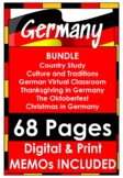 GERMANY BUNDLE Country Study, Culture and Traditions, Okto