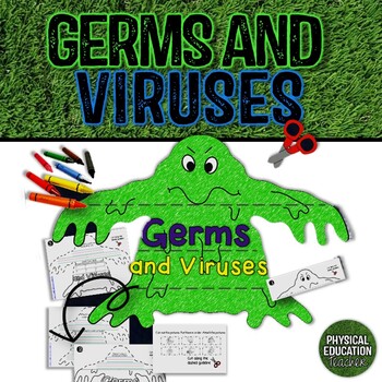 Preview of GERMS AND VIRUSES, GRADES K-2 WASHING HANDS, KEEPING CLEAN, HYGIENE