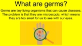 GERMS HEALTH/PE LESSON for Elementary K-6 students