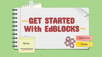 Preview of GET STARTED With EdBlocks
