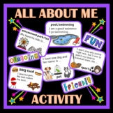 Back to School - Get to Know You Activity - 3rd, 4th, and 