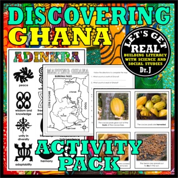 Preview of GHANA: Discovering Ghana Activity Pack