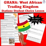 GHANA: West African Trading Kingdom Student Choice Station