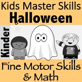 Halloween Fine Motor and Math Counting Activity - GHOST BUSTERS!