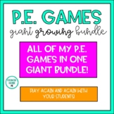 GIANT BUNDLE of PE Fitness Games | Distance Learning | PE 