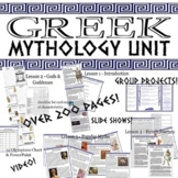 GIANT Greek Mythology Unit - now updated to include Google