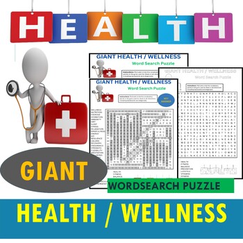Preview of GIANT Health Word Search Puzzle