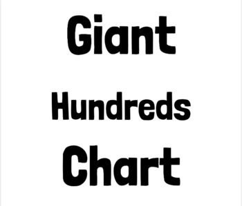 Giant Hundreds Chart