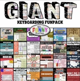 GIANT Keyboarding Game Fun Pack Bundle