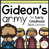 GIDEON'S ARMY BIBLE LESSON AND CRAFT