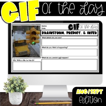 Preview of GIF of the Day | Picture of the Day | Aug/Sept EDITION TPT Easel