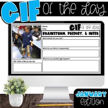 Preview of GIF of the Day | Picture of the Day | JANUARY EDITION TPT Easel