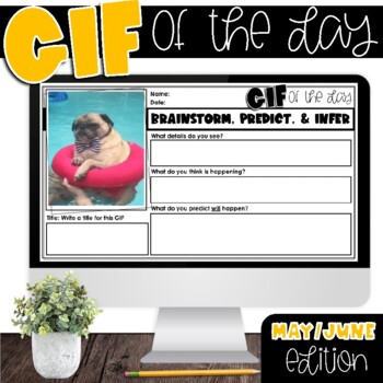 Preview of GIF of the Day | Picture of the Day | May/June EDITION TPT Easel