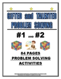 GIFTED AND TALENTED PROBLEM SOLVING #1 AND #2