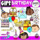 GIFs - BIRTHDAY - Animated Images - {Educlips}