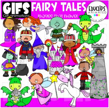 GIFs - FAIRY TALES - Animated Images - {Educlips} by Educlips | TPT