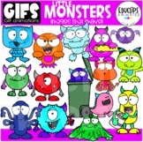 GIFs - LITTLE MONSTERS - Animated Images - {Educlips}