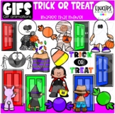 GIFs - TRICK OR TREAT - Animated Images - {Educlips}